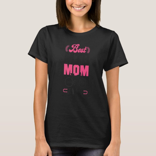 Enduro Mtb Mountain Bike Riding Downhill Mum Mothe T-Shirt (Front)