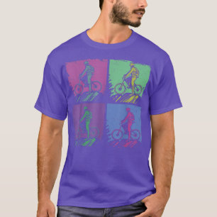 Enduro MTB Mountain Bike Riding Downhill Retro 90s T-Shirt