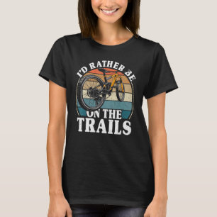 Enduro MTB Mountain Bike Riding Downhill Retro Vin T-Shirt