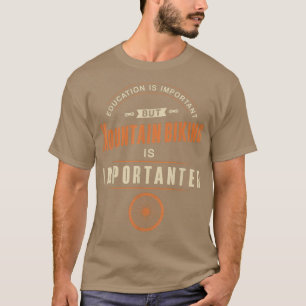 Enduro MTB Mountain Bike Riding Downhill Vintage E T-Shirt