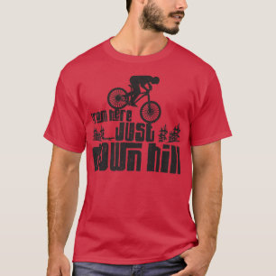 Enduro MTB Mountain Bike Riding Downhill Vintage F T-Shirt