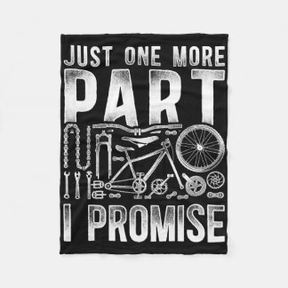 Enduro Mtb Mountain Bike Riding Downhill Vintage J Fleece Blanket