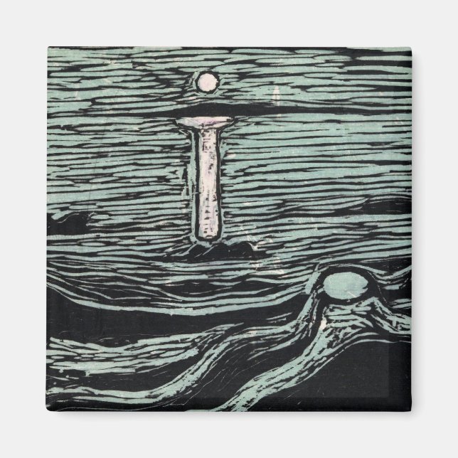 Endvard Munch Mystical Shore Magnet (Front)