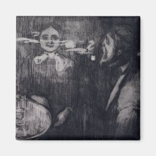 Endvard Munch Tête-à-tête Magnet