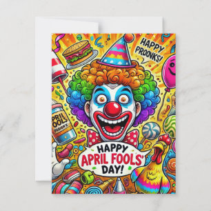 energetic April Fools’ Day card