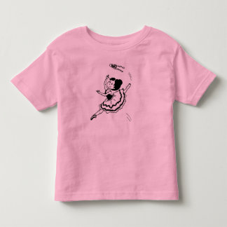 Energetic Ballerina Toddler T-Shirt