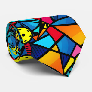  Energetic  Pickleball Flow Tie