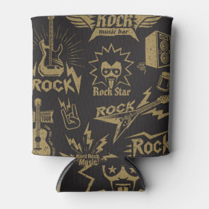 Energetic rock music essence can cooler