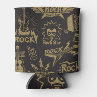 Energetic rock music essence can cooler
