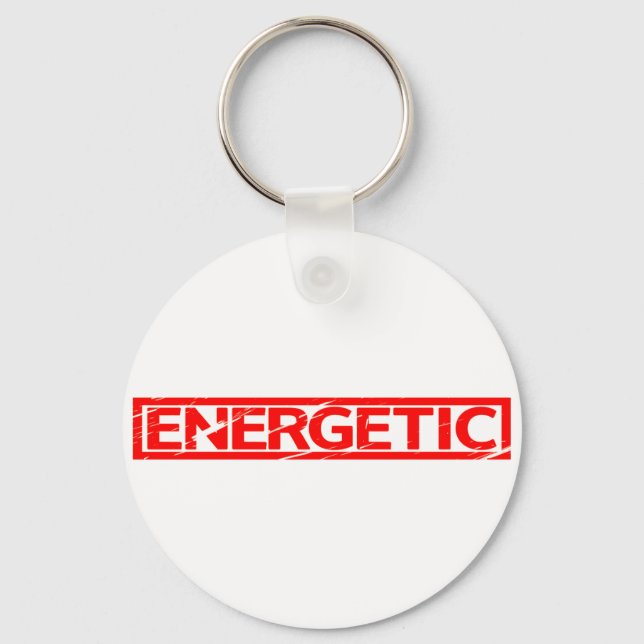 Energetic Stamp Key Ring (Front)