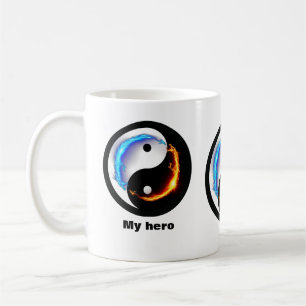 Energetic Yin Yang Symbol Coffee Mug