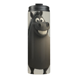 Energetic Zodiac Horse Thermal Tumbler