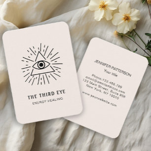 Energie Heiler Reiki Spiritual Business Card