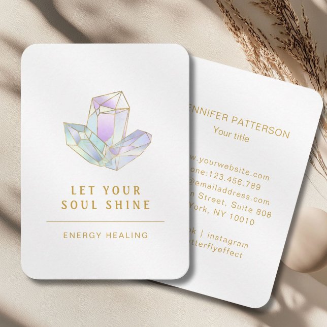 Energie Heiler Reiki Spiritual Business Card (Energie Heiler Reiki Spiritual Business Card)