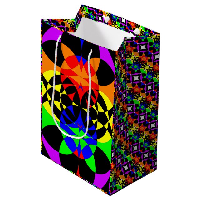 Energise [M] by Kenneth Yoncich Medium Gift Bag (Front Angled)