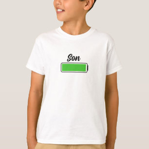Energise Your Family Bond with Battery Matching T-Shirt