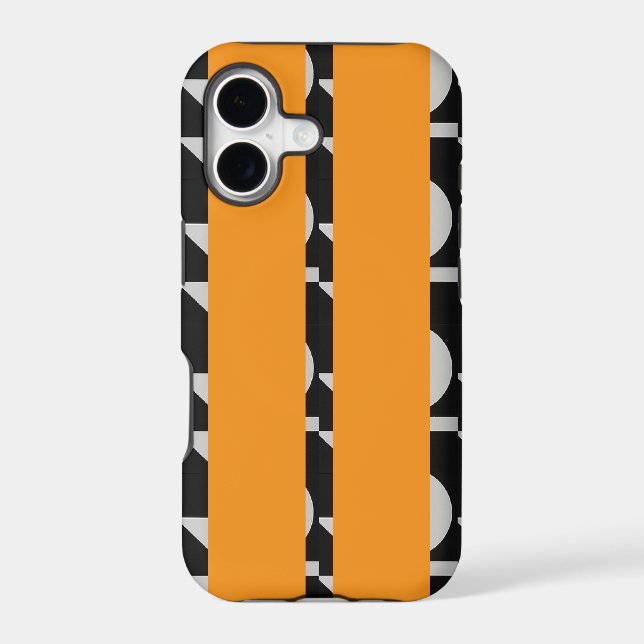 Energising Style: Achempong Abstract Orange Line  (Back)