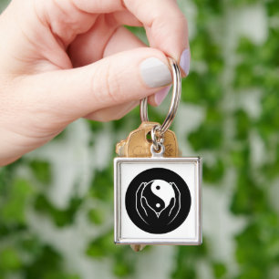 Energy Balance Yin Yang Keychain