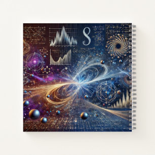 Energy Burst & Scientific Equations Design Notebook