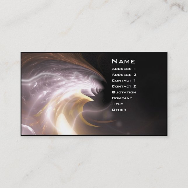 Energy Business Card (Front)
