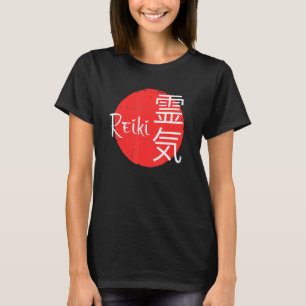 Energy Chakra Holistic Healing Japanese Style Reik T-Shirt