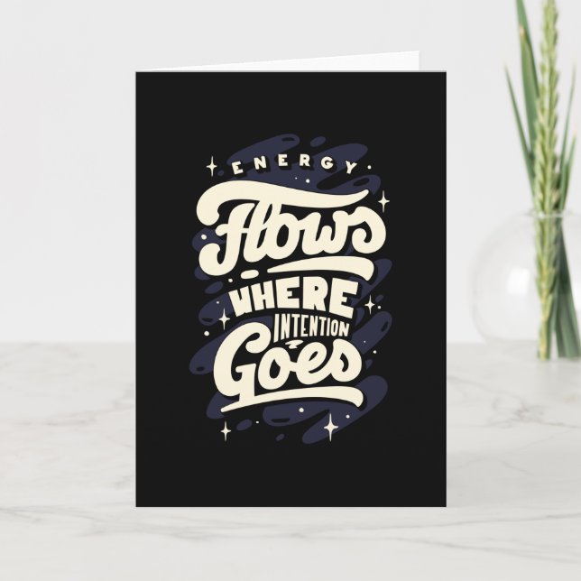 Energy Flows Card (Front)