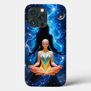 Energy - Focused Meditative Woman design iPhone 13 Pro Case