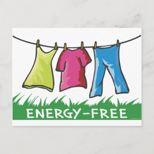 Energy Free Postcard