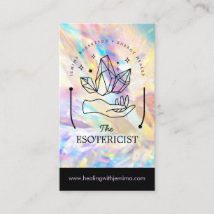 Energy Healer/ Intuitive/ Reiki/ Tarot/ Esoteric   Business Card