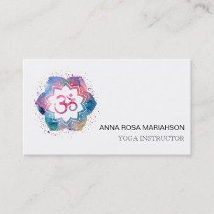 *~* Energy Healer Reiki Crystal Yoga Reiki Master  Business Card