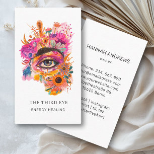 Energy Healer Reiki Spiritual Business Card