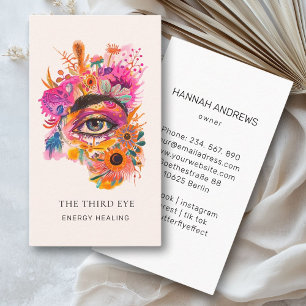 Energy Healer Reiki Spiritual Business Card