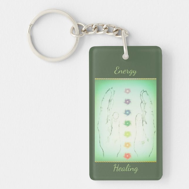 Energy Healing Key Ring (Front)