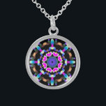Energy Healing Mandala ~  the healer Anna Rosa (R) Sterling Silver Necklace<br><div class="desc">As a professional distance spiritual energy healer since 2001, I have learned, developed and utilised the power of energy healing intention. All my JEWELRY WITH INTENTION (R) carries the healing energy of positive manifestation. This sterling silver healing energy mandala necklace is ready to receive your own personal intention. When this...</div>