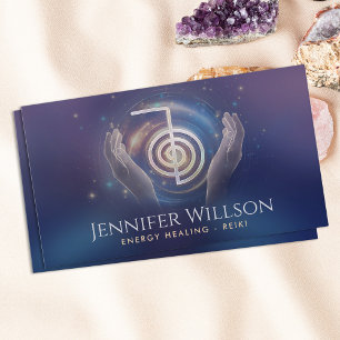 Energy Healing - Reiki Cho Ku Rei Power Symbol Business Card