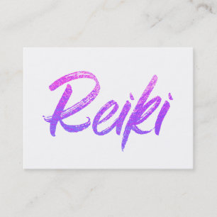 *~* Energy Healing Reiki Practitioner or Master Business Card