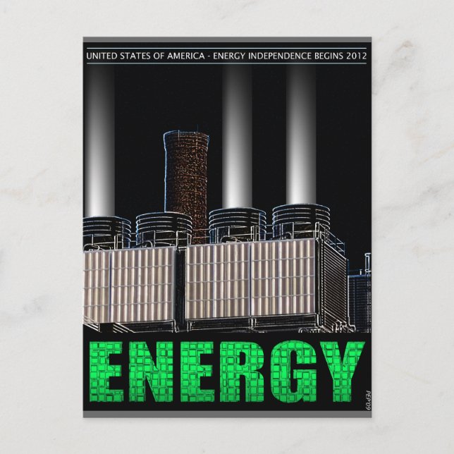 Energy Independence Postcard (Front)