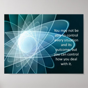 Energy Inspiration Quote Poster