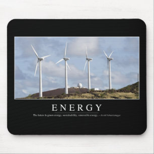 Energy: Inspirational Quote Mouse Mat