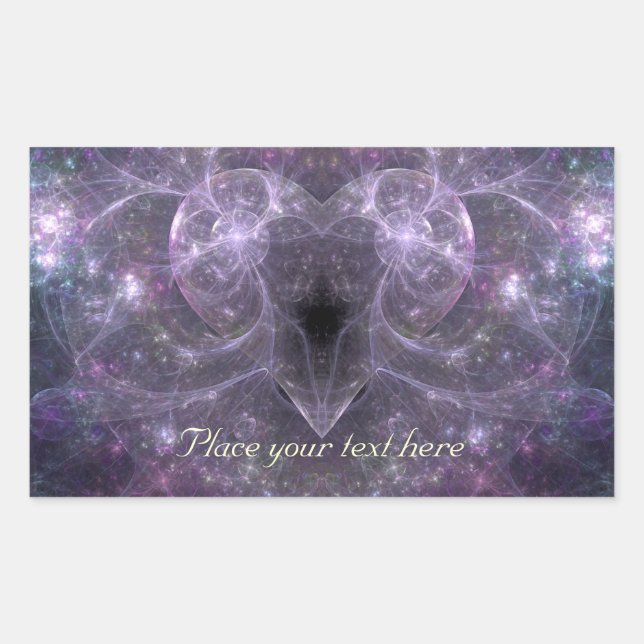 Energy of Love Rectangular Sticker (Front)