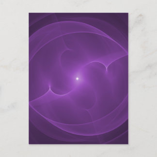 Energy Orb Purple Postcard
