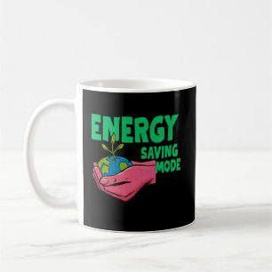 Energy Saving Mode for Calm Mornings and Quiet  Coffee Mug