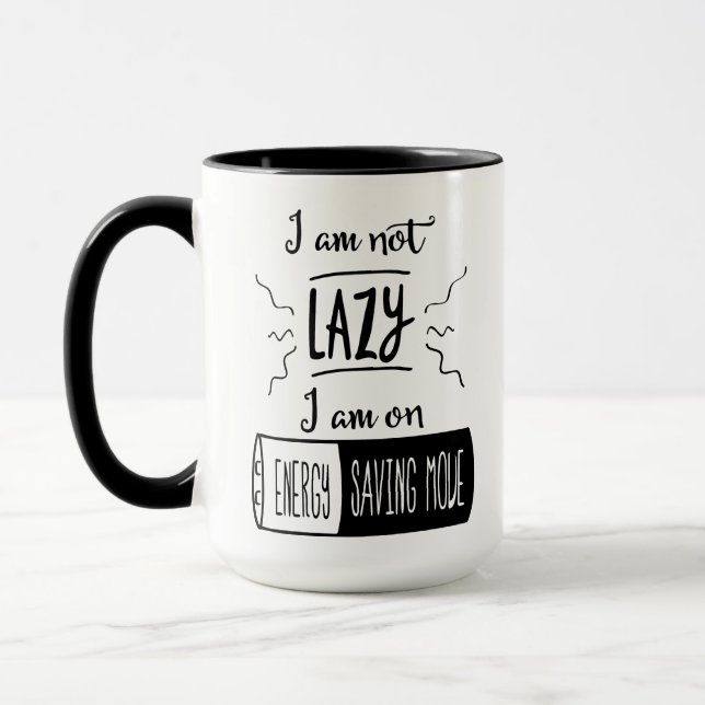 Energy Saving Mode Mug (Left)