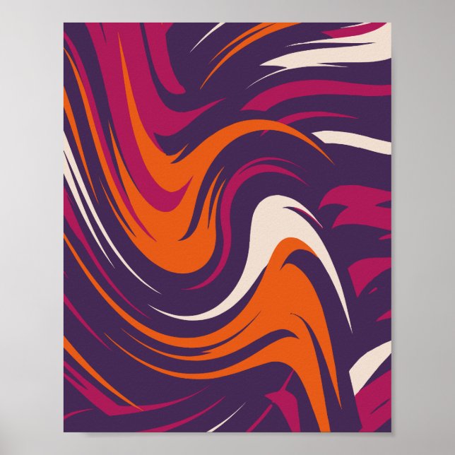 Energy Swirl – Colours in Constant Motion Poster (Front)