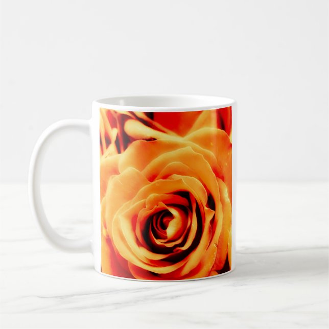Energy Yellow Roses 11oz Classic Mug (Left)