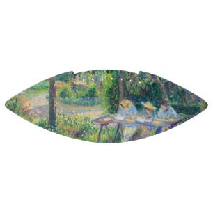 Enfants attablés dans le jardin Camille Pissarro American Football