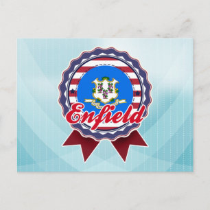 Enfield, CT Postcard