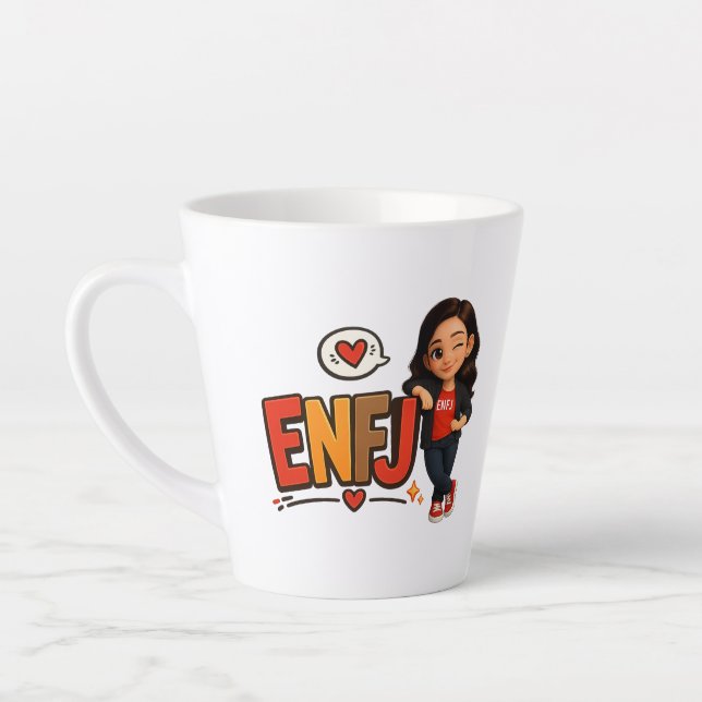 ENFJ LATTE MUG (Left)