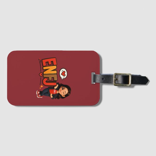 ENFJ LUGGAGE TAG (Front Horizontal)