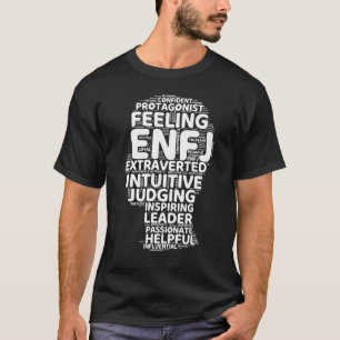 ENFJ Protagonist Funny Extrovert Personality Relat T-Shirt